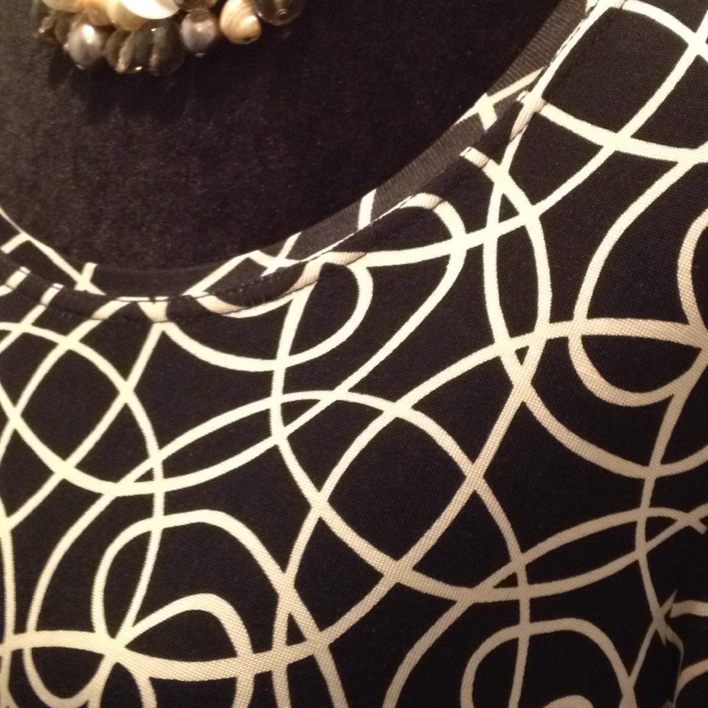 Adrianna Papell Silk Dress - Picture 2 of 5